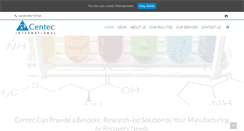 Desktop Screenshot of centec.uk.com